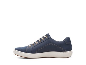 Clarks - Nalle Lace - 261635704 - Navy Nubuck
