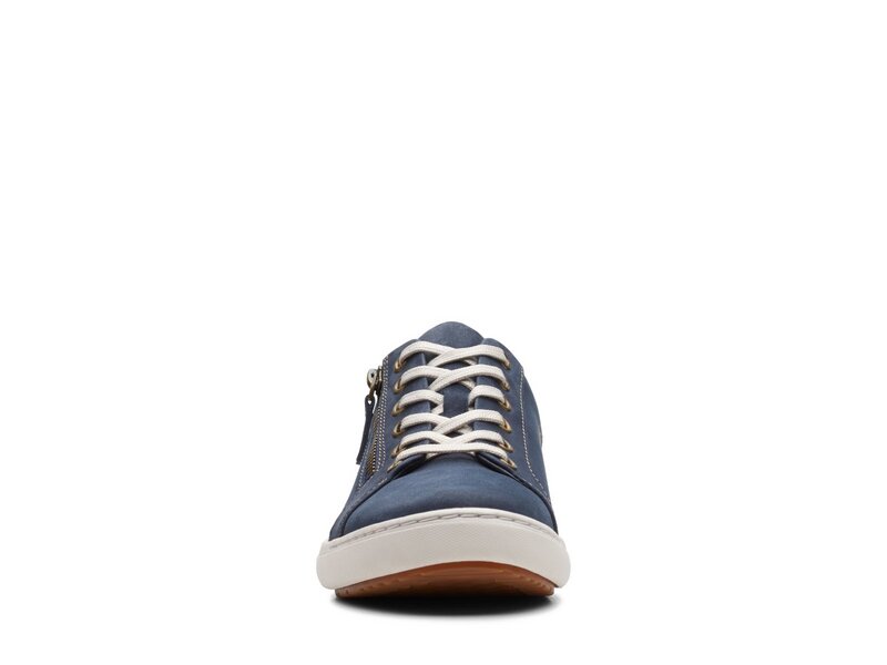 Clarks - Nalle Lace - 261635704 - Navy Nubuck 