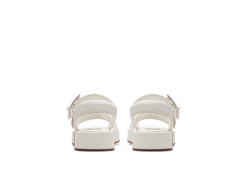 Clarks - Alda Strap - 261762584 - Off White Lea 