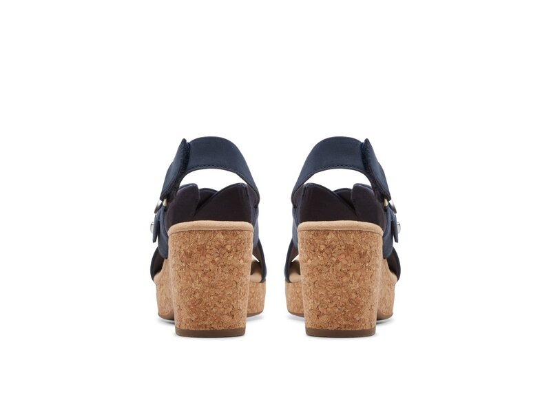 Clarks - Giselle Dove - 261771464 - Navy Nubuck | Schuh-Club