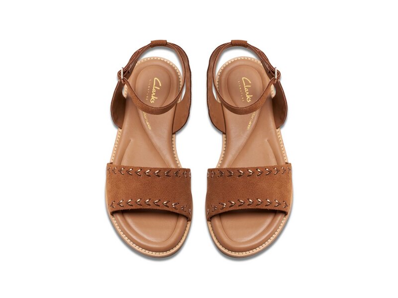 Clarks - Maritime May - 261762914 - Tan Suede 