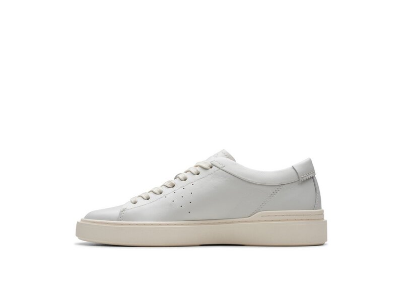 Clarks - Craft Swift - 261761347 - White Leather 