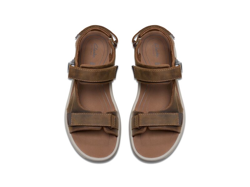 Clarks - Saltway Trail - 261769067 - Light Tan Lea 