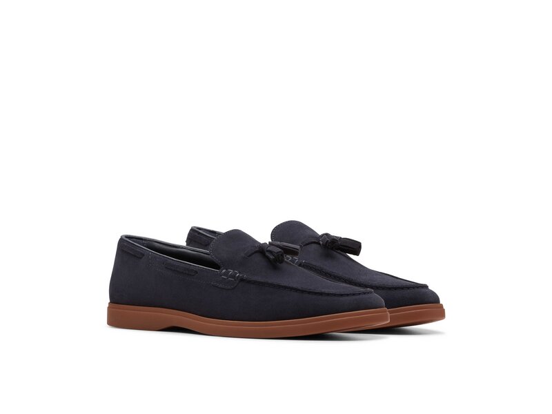 Clarks - Torford Tassel - Blau 