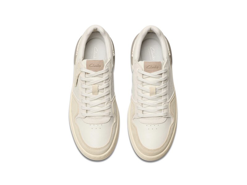Clarks - Courtlite2 Lo - Weiß 