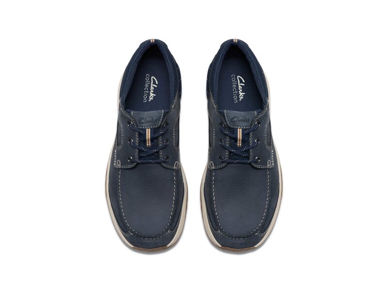 Clarks - Sailview Lace - Blau 