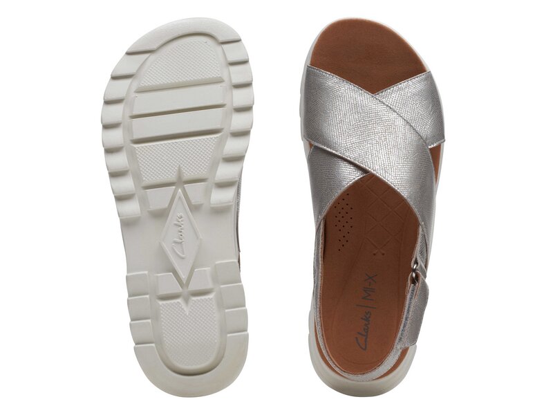 Clarks - DashLite Wish - Silber 