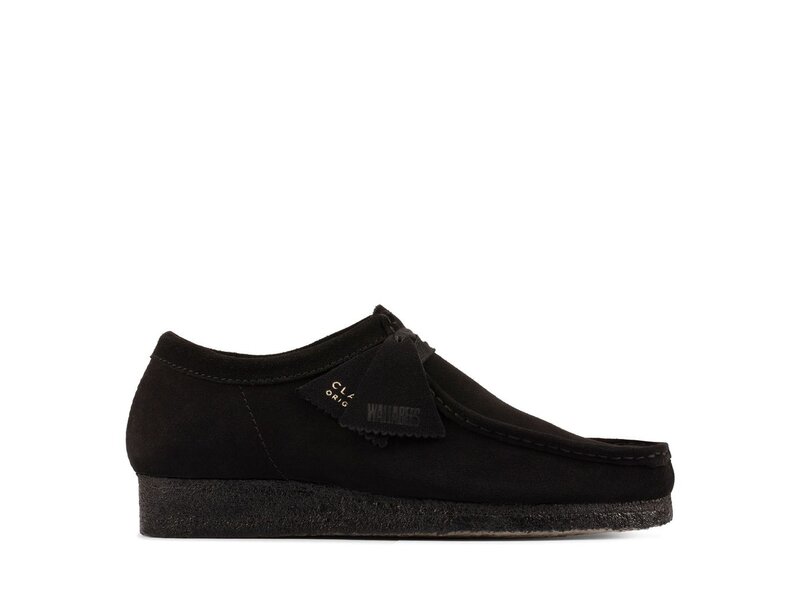 Clarks - Wallabee - 261555197 - Black Sde 