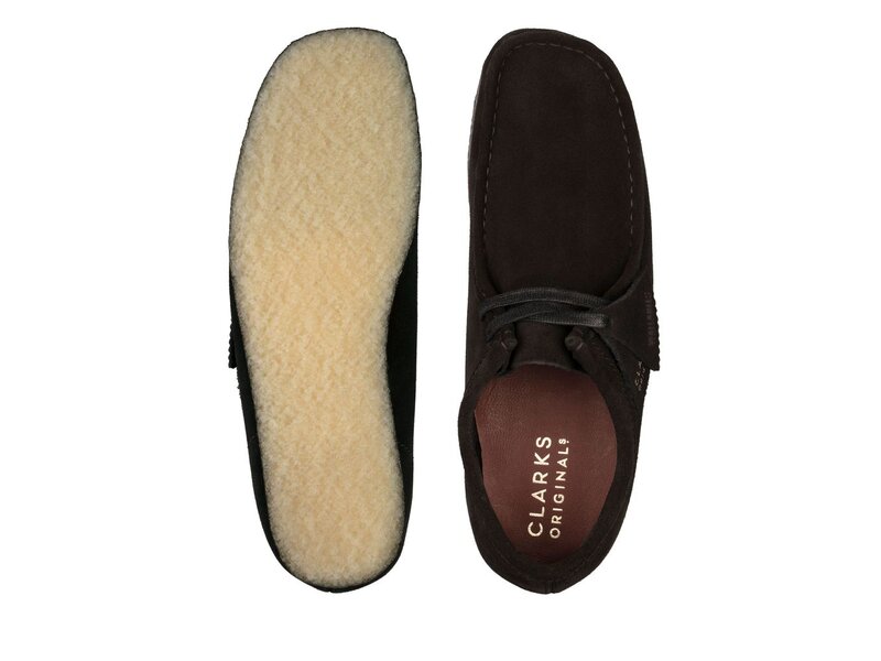 Clarks - Wallabee - 261555197 - Black Sde 