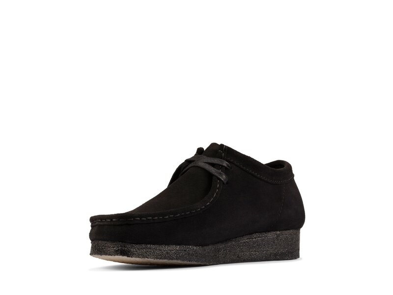 Clarks - Wallabee. - 261555224 - Black Sde 