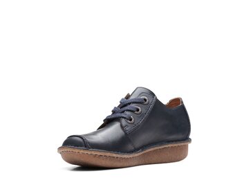 Clarks - Funny Dream - 261668184 - Navy Leather