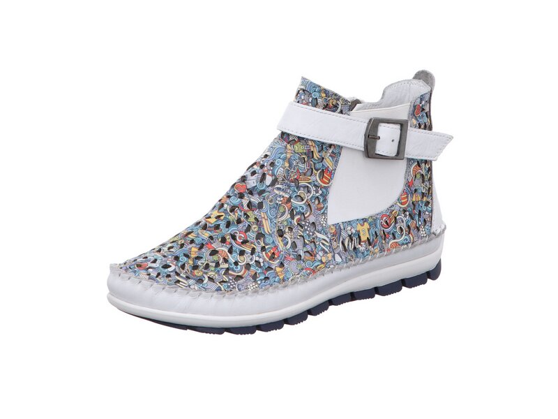 Gemini - Grafity/Kombi Stiefel - Weiß 