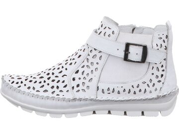 Gemini - Nappa/Kombi Stiefel - Weiß