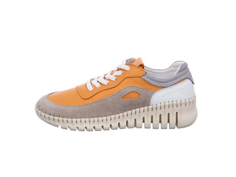 Gemini - Anilina Schn&uuml;rschuh - Beige 