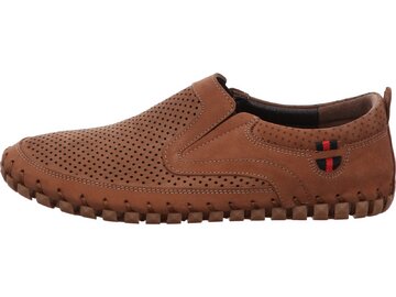 Gemini - Nubuk Slipper - Braun