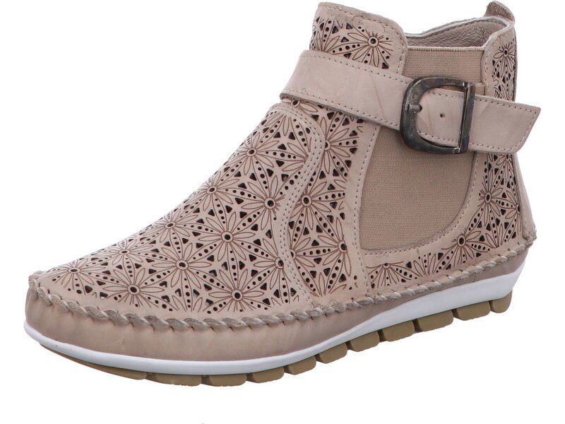 Gemini - Nappa/Kombi Stiefel - Beige 