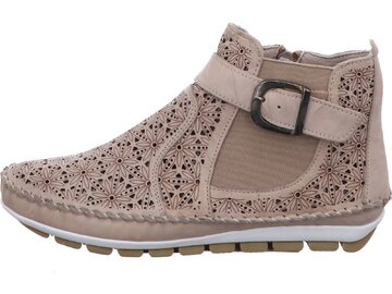 Gemini - Nappa/Kombi Stiefel - Beige