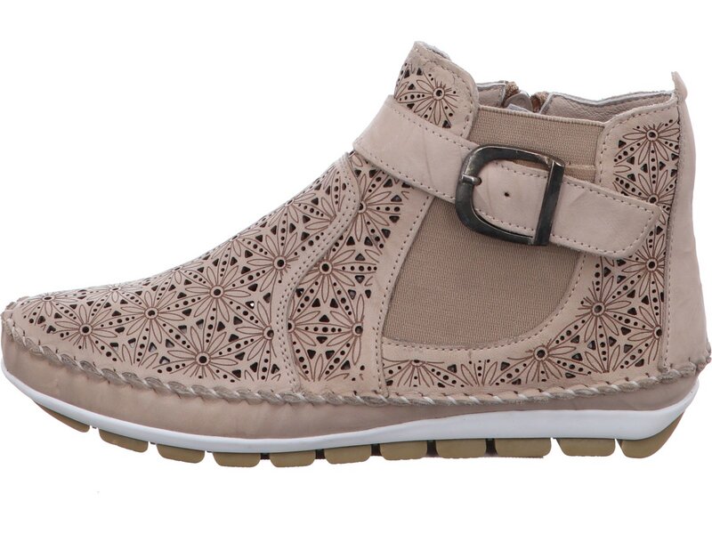Gemini - Nappa/Kombi Stiefel - Beige 