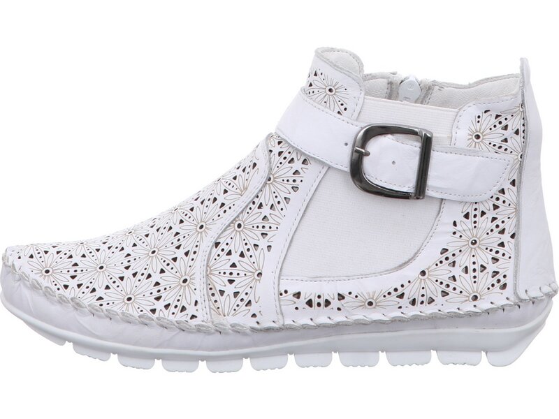 Gemini - Nappa/Kombi Stiefel - Weiß 