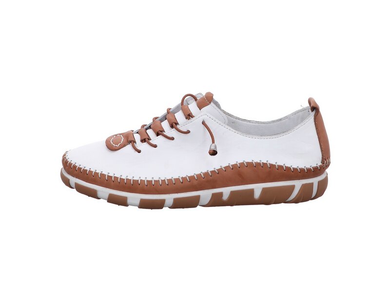 Gemini - Nappa Schn&uuml;rschuh - Wei&szlig; 