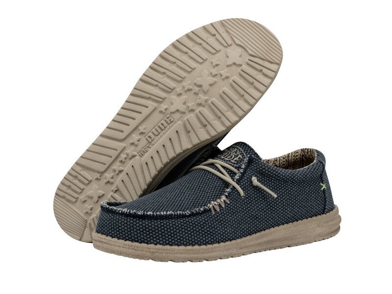 Hey Dude - Wally Braided - Blau 
