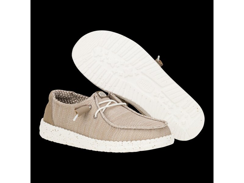 Hey Dude - Wendy Stretch Sox Walnut - Beige 