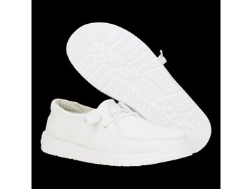 Hey Dude - Wendy Stretch Sox White - Wei&szlig;