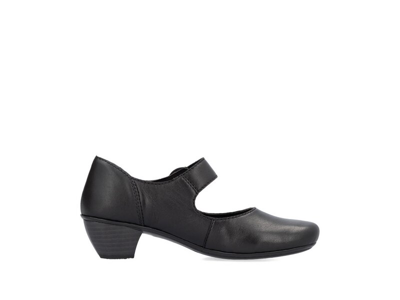 Rieker - Pumps: Lugano/Softlack - Schwarz 