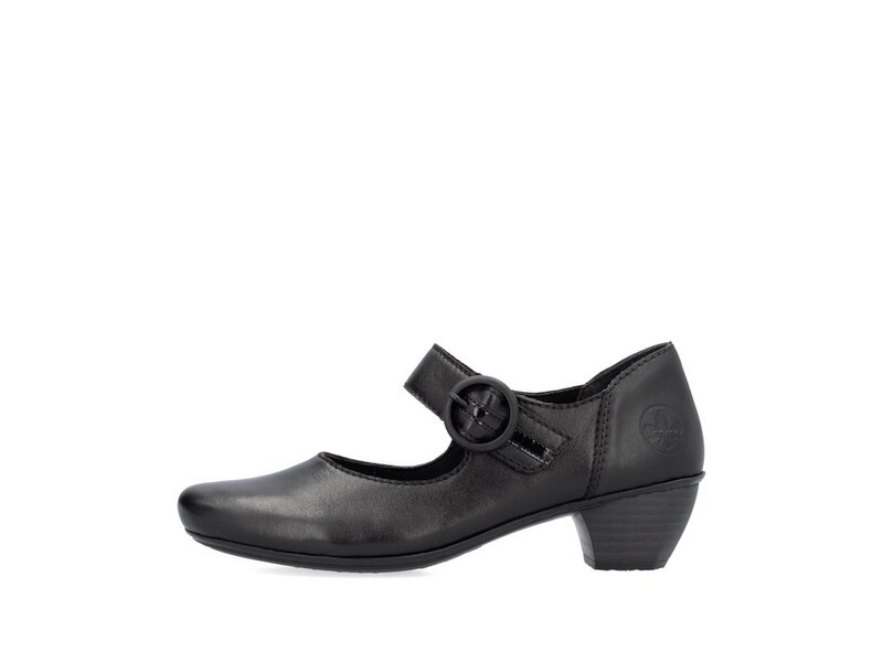Rieker - Pumps: Lugano/Softlack - Schwarz 
