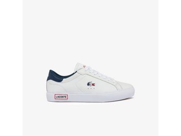 Lacoste - Vulcanized Sneakers Powercourt Tri22 1 SFA - 43SFA0030_407 - Weiß;Blau