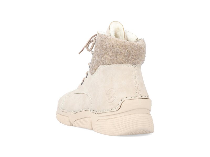 Rieker - Stiefel: Morelia/Filz - Beige 