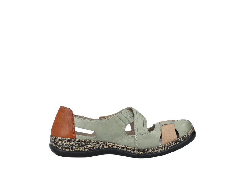 Rieker - Halbschuhe - Grün 