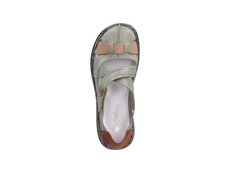 Rieker - Halbschuhe - Grün 