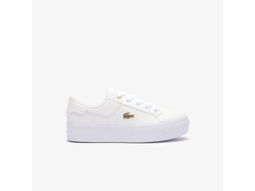 Lacoste - Vulcanized Sneakers Ziane Platform 124 2 CFA - 47CFA0005_216 - Weiß