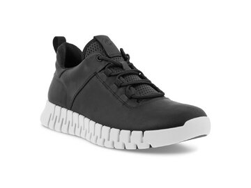 Ecco - Gruuv M Sneaker Lea - 52520451052 - Schwarz