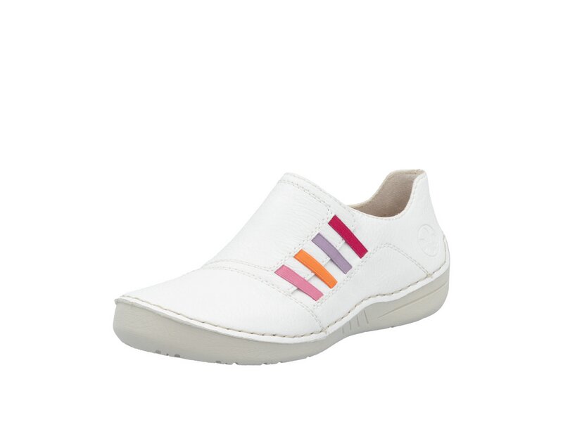 Rieker - Halbschuhe - Weiß 