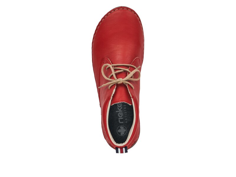 Rieker - Schnürstiefel: Guana - Rot 