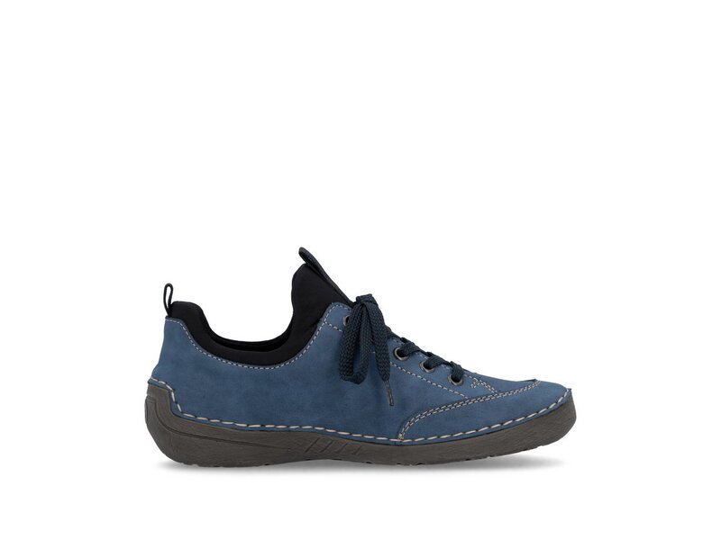 Rieker - Slipper: Morelia/Scuba - Blau 