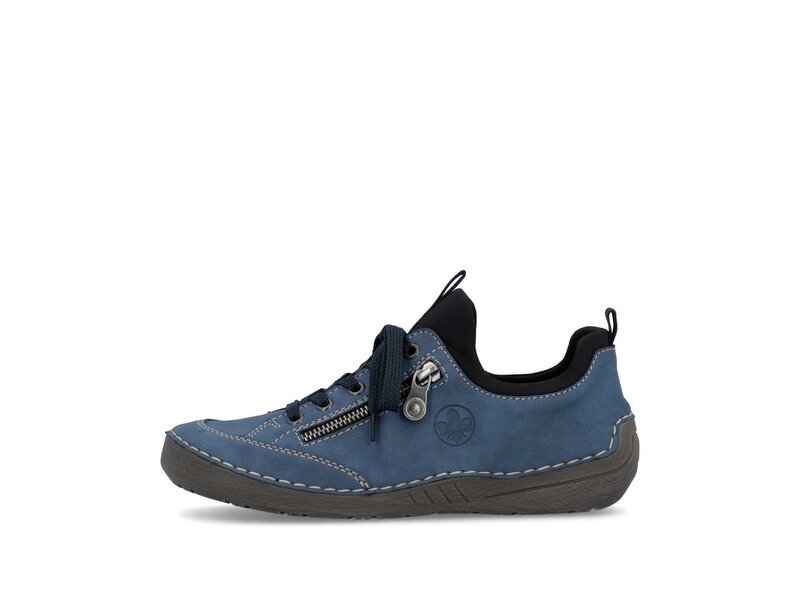 Rieker - Slipper: Morelia/Scuba - Blau 