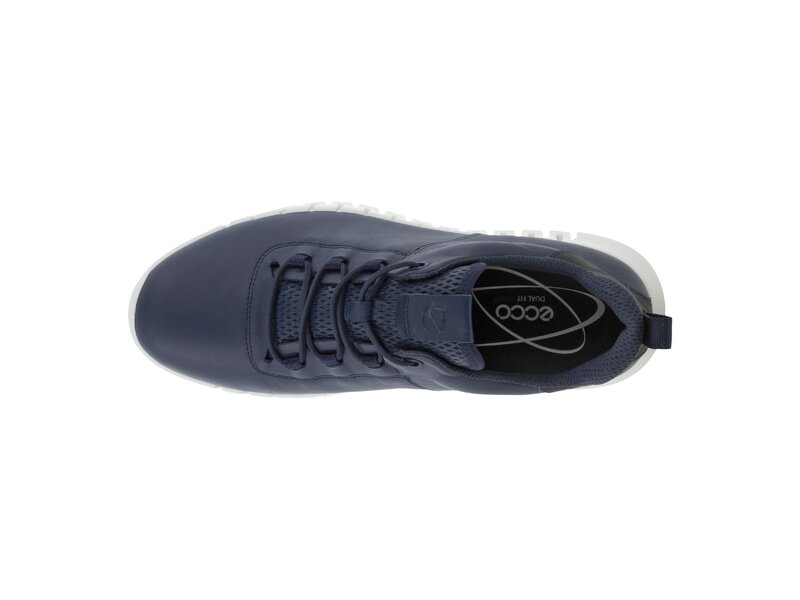 Ecco - Gruuv M Sneaker Lea - 52520450595 - Blau 