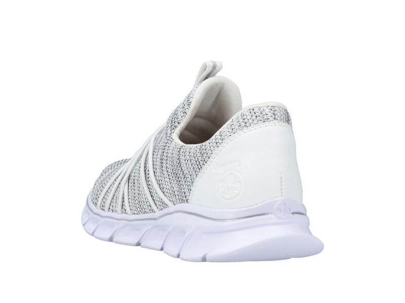 Rieker - 54071-80 - Weiss-Rauch/Weiss 