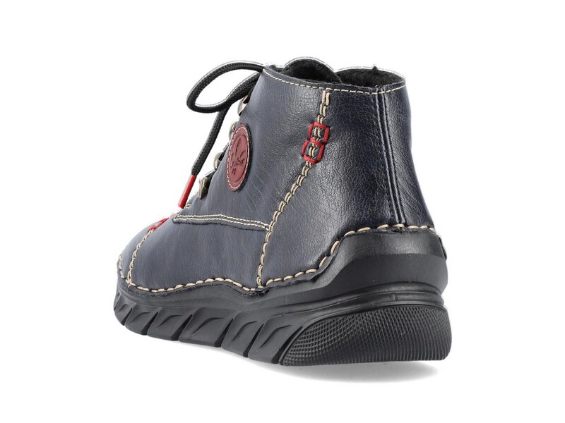Rieker - Schnürstiefel: Glumia - Blau 
