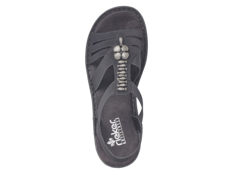 Rieker - Sandalen - Schwarz 