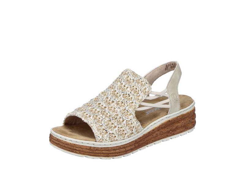 Rieker - Sandalen - Beige 