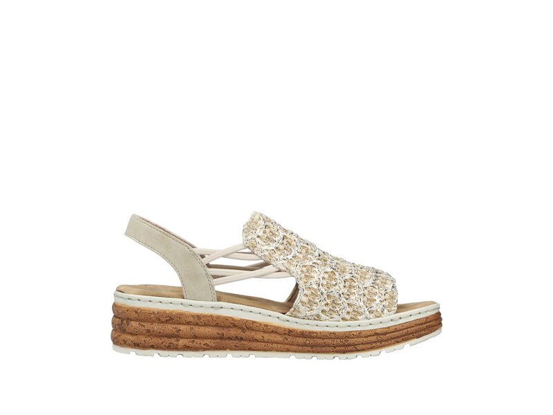 Rieker - Sandalen - Beige 