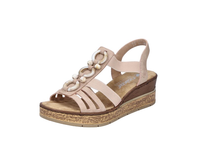 Rieker - Sandalen - Rosa 