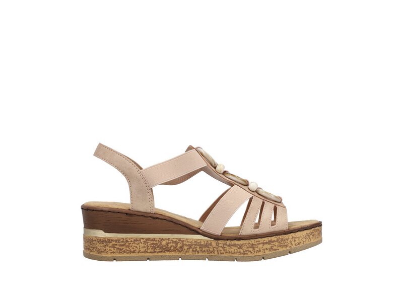 Rieker - Sandalen - Rosa 