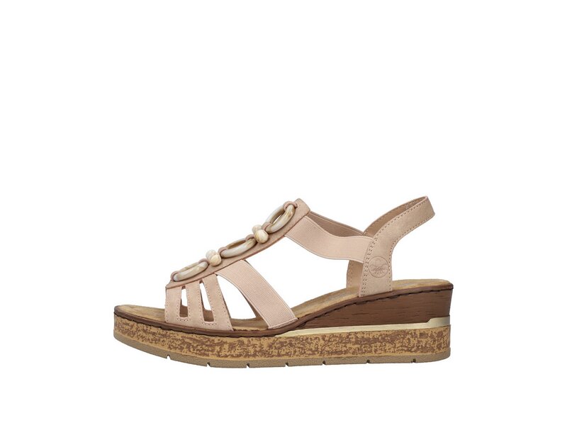 Rieker - Sandalen - Rosa 