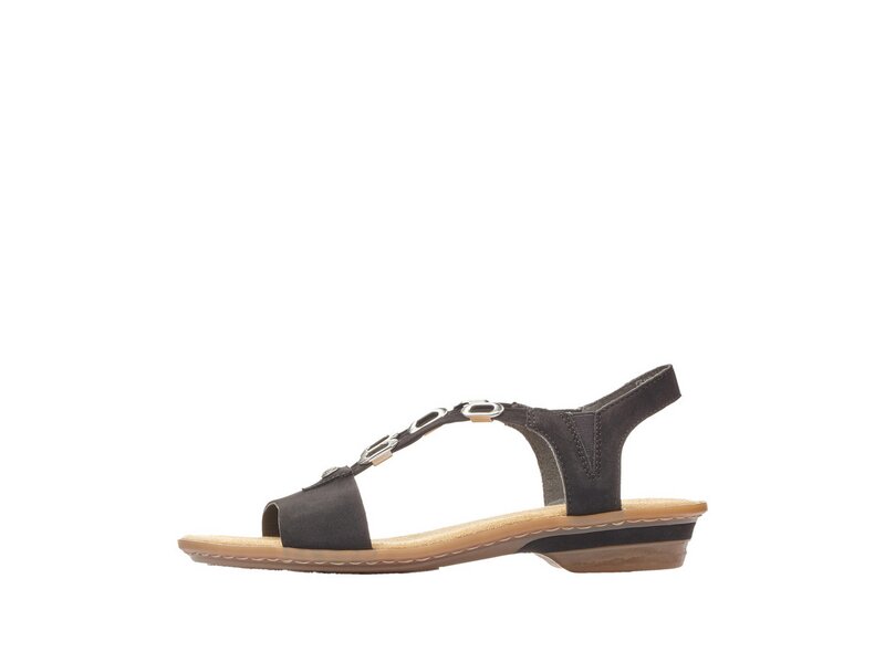 Rieker - Sandalen - Schwarz 