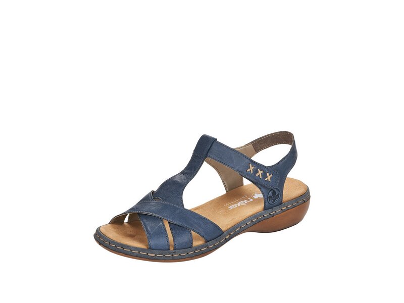 Rieker - Sandalen - Blau 